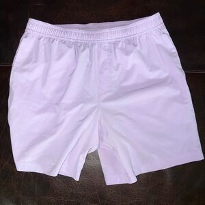 Chubbies Light Purple Athletic Shorts with built in Liner. Medium. 7” in-seam.